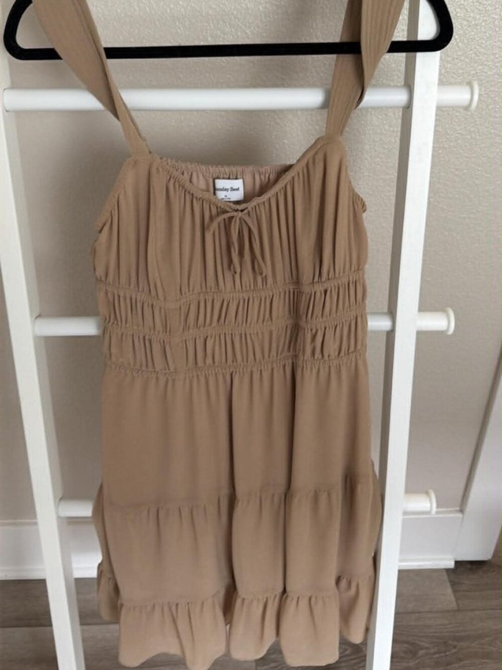 Reformation Tan Dress Women's Size M Excellent Condition